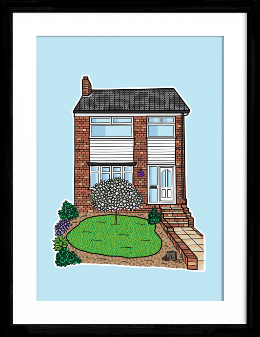 Custom Home Illustration