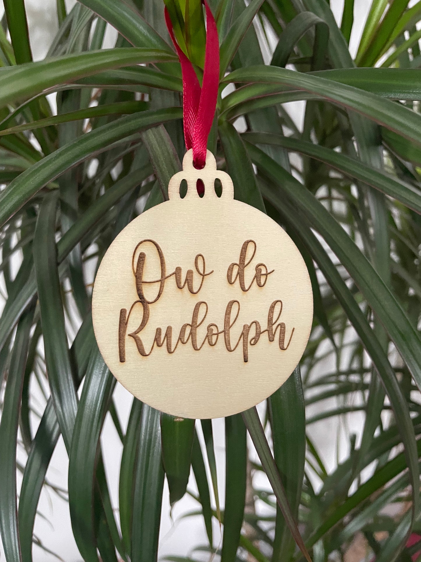 Three Yorkshire Christmas Bauble Decoration