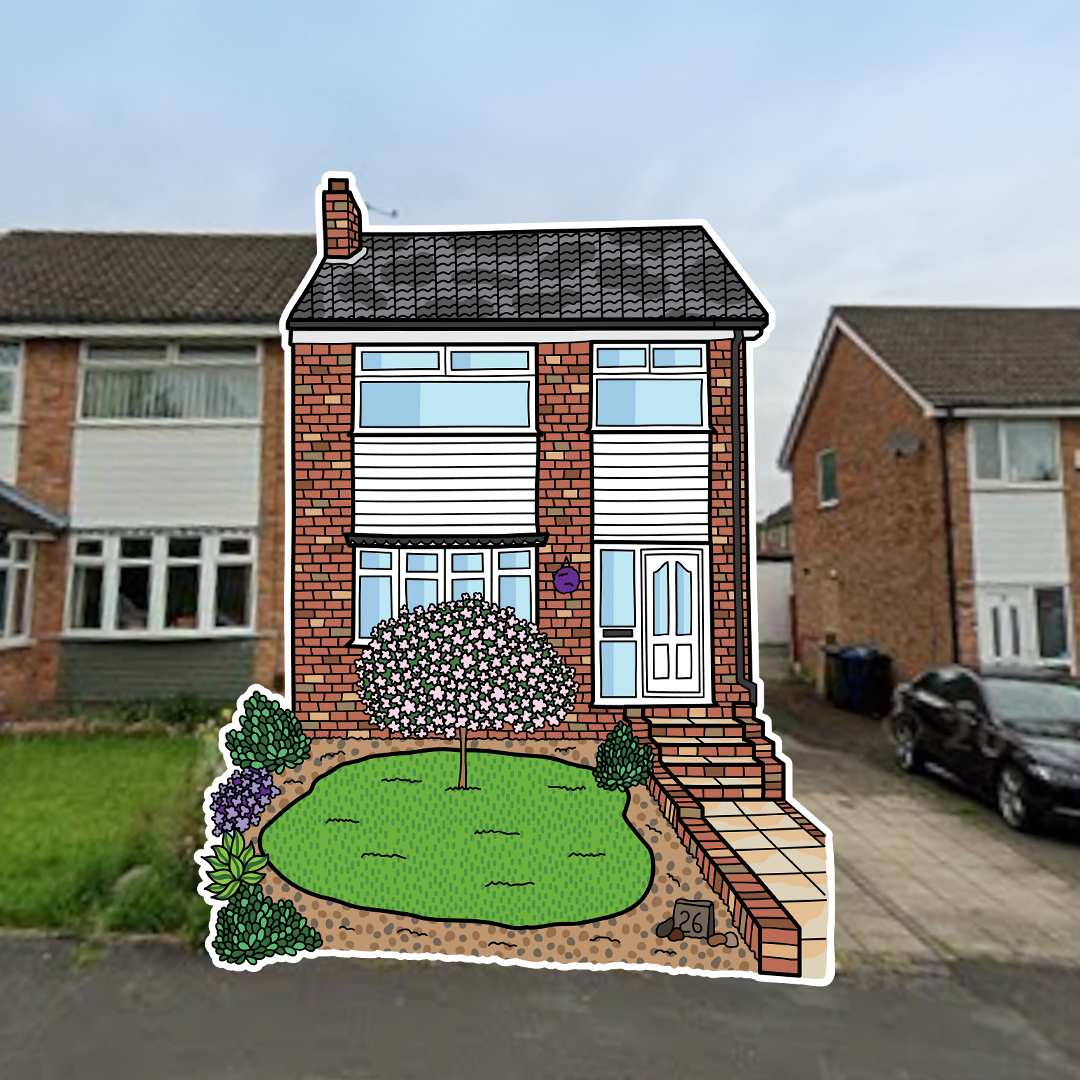 Custom Home Illustration