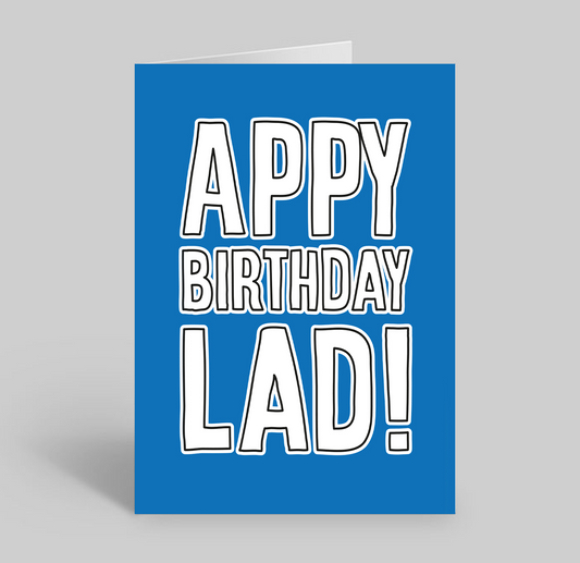 Appy Birthday Lad