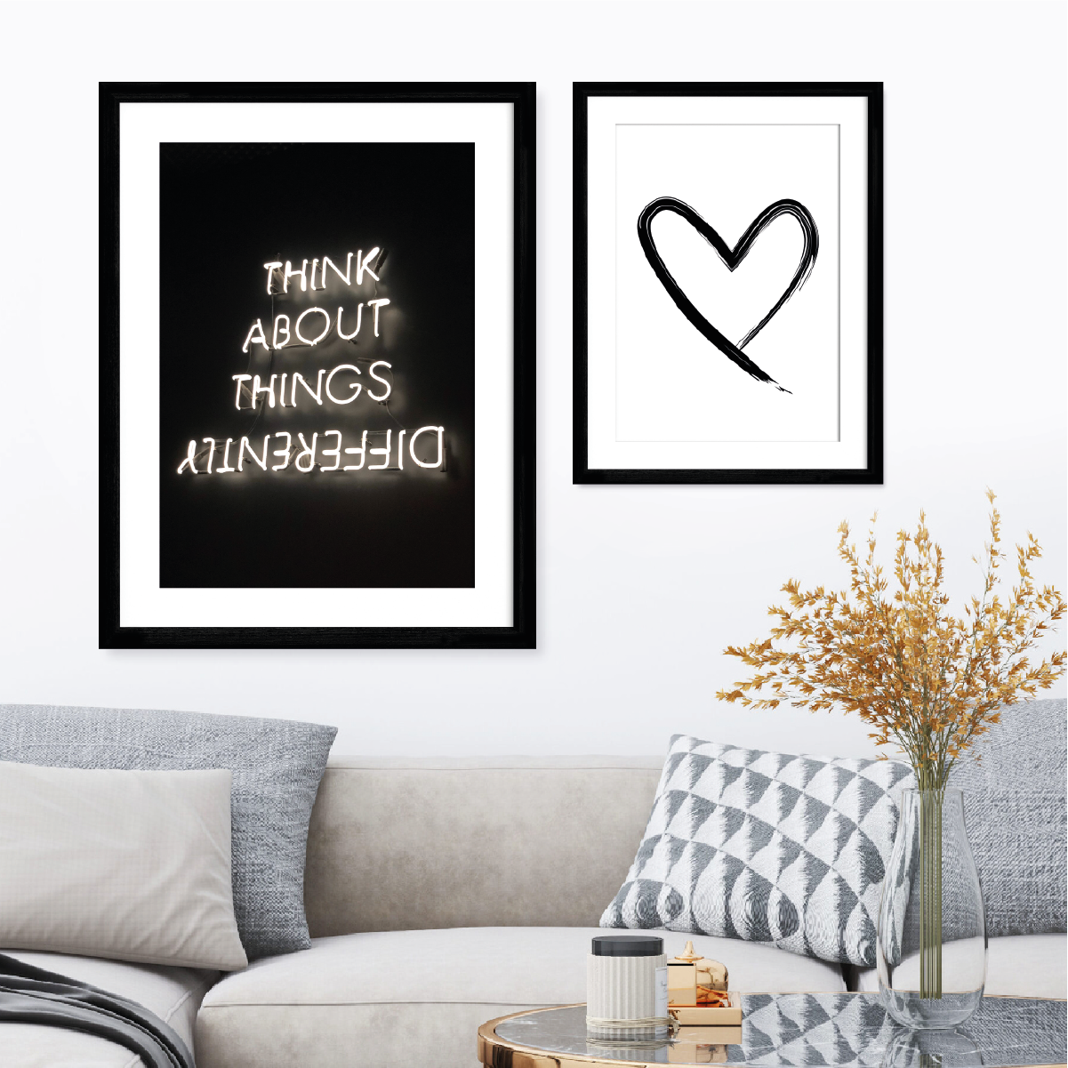 Think about things differently