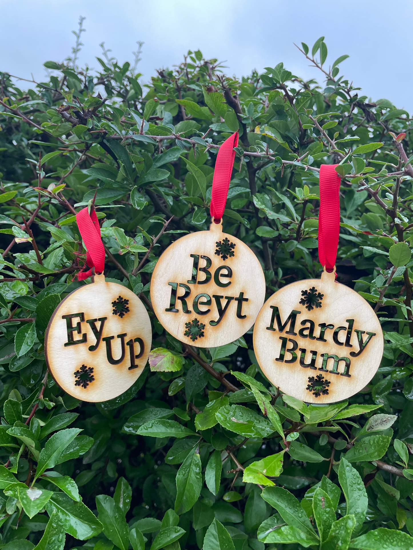 Mardy Bum Yorkshire Christmas Bauble Decoration
