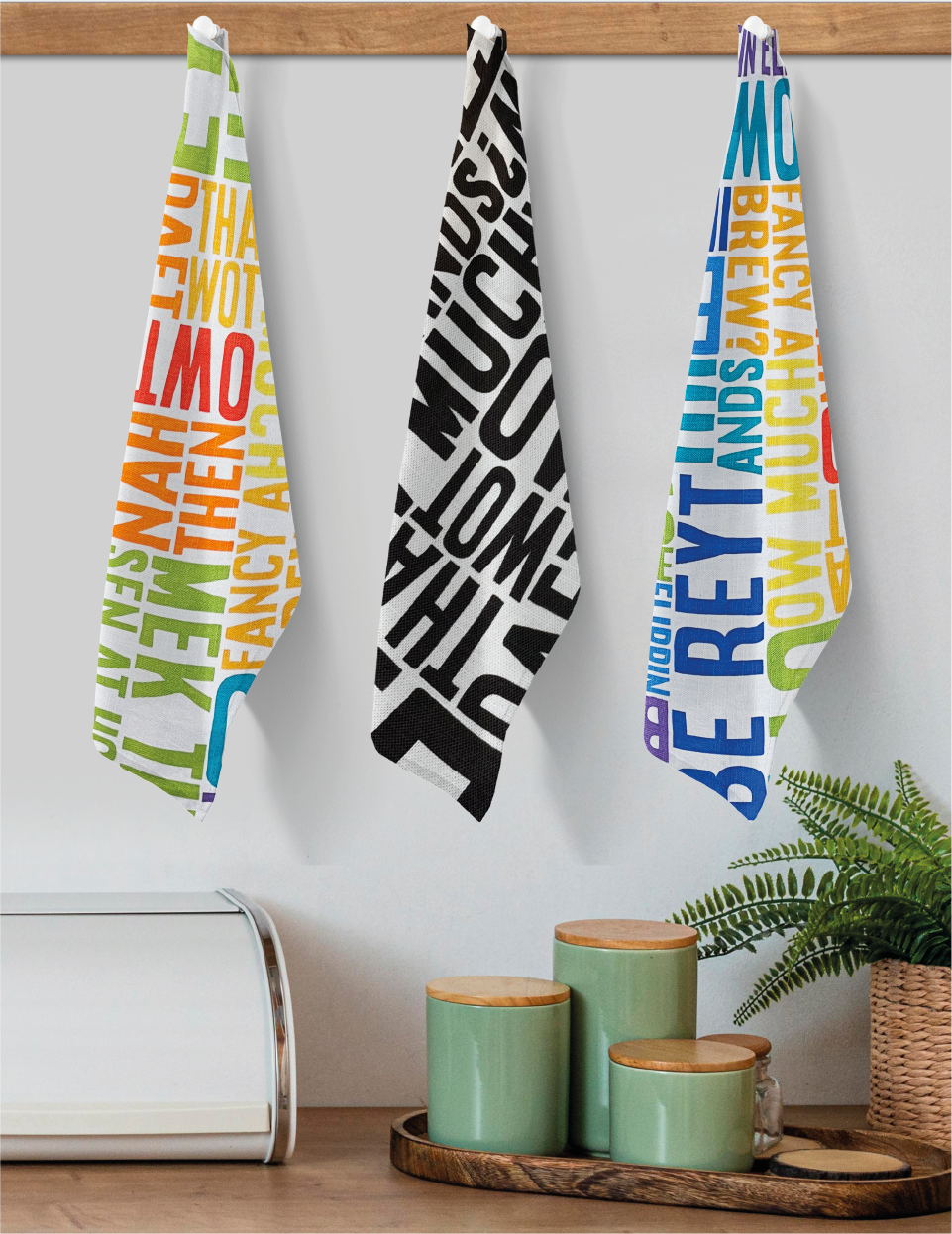 Yorkshire Print Tea Towels