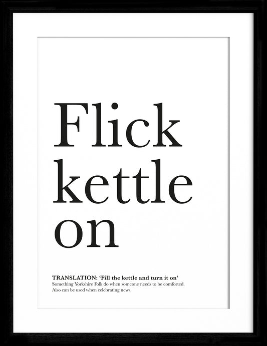 Flick Kettle On