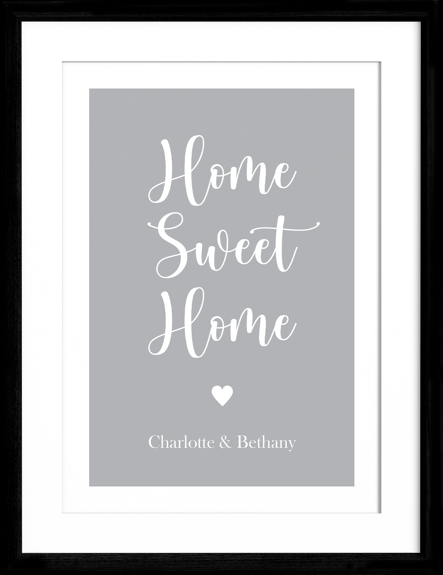 "Home Sweet Home" - Personalised Print